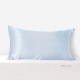 Cheap Baby Blue Envelope 22 Momme Mulberry Silk Pillowcase