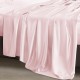 Cheap Baby Pink 22 Momme Mulberry Silk Flat Sheet