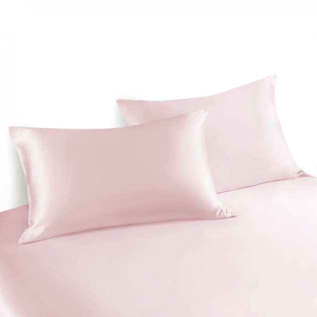 Cheap Baby Pink Envelope 22 Momme Mulberry Silk Pillowcase