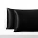 Cheap Black Envelope 22 Momme Mulberry Silk Pillowcase