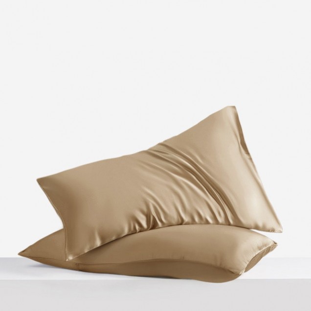 Cheap Cappuccino Envelope 22 Momme Mulberry Silk Pillowcase