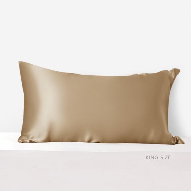 Cheap Cappuccino Envelope 22 Momme Mulberry Silk Pillowcase