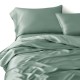 Cheap Celadon Green 22 Momme Mulberry Silk Duvet Cover