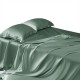 Cheap Celadon Green 22 Momme Mulberry Silk Sheet Set