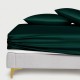 Cheap Dark Green 22 Momme Mulberry Silk Fitted Sheet