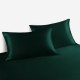 Cheap Dark Green Envelope 22 Momme Mulberry Silk Pillowcase