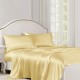 Cheap Gold 22 Momme Mulberry Silk Flat Sheet