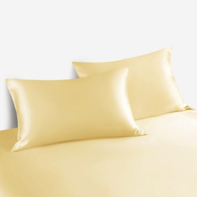 Cheap Gold Envelope 22 Momme Mulberry Silk Pillowcase