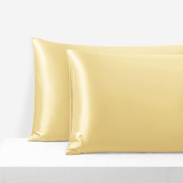 Cheap Gold Envelope 22 Momme Mulberry Silk Pillowcase