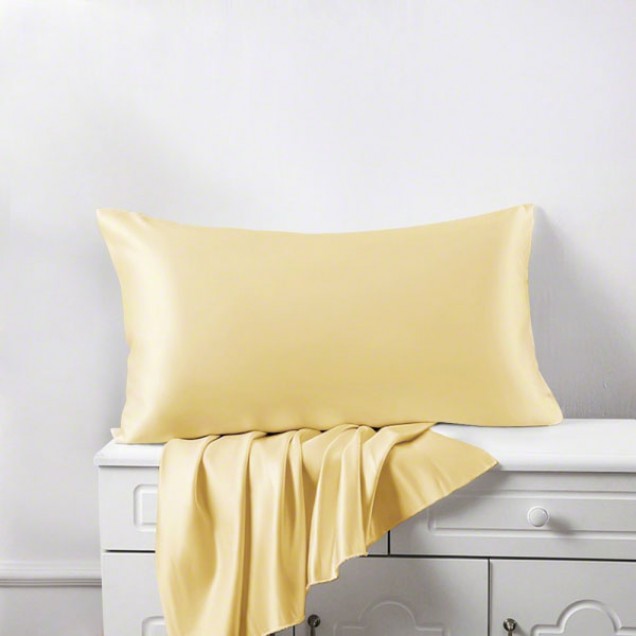 Cheap Gold Envelope 22 Momme Mulberry Silk Pillowcase