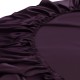 Cheap Grape 22 Momme Mulberry Silk Fitted Sheet