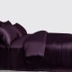 Cheap Grape 3 PCS 22 Momme Mulberry Silk Duvet Cover Set