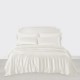 Cheap Ivory 3 PCS 22 Momme Mulberry Silk Duvet Cover Set