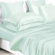 Cheap Light Cyan 22 Momme Mulberry Silk Duvet Cover