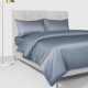 Cheap Misty Blue 22 Momme Mulberry Silk Duvet Cover