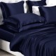 Cheap Navy 22 Momme Mulberry Silk Duvet Cover