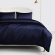 Cheap Navy 22 Momme Mulberry Silk Duvet Cover