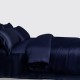 Cheap Navy 3 PCS 22 Momme Mulberry Silk Duvet Cover Set