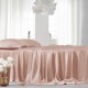 Cheap Pearl Pink 22 Momme Mulberry Silk Flat Sheet