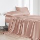 Cheap Pearl Pink 22 Momme Mulberry Silk Flat Sheet