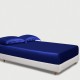 Cheap Royal Blue 22 Momme Mulberry Silk Fitted Sheet