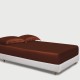 Cheap Rust Red 22 Momme Mulberry Silk Fitted Sheet