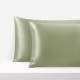 Cheap Sage Green Envelope 22 Momme Mulberry Silk Pillowcase