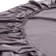 Cheap Slate Gray 22 Momme Mulberry Silk Fitted Sheet