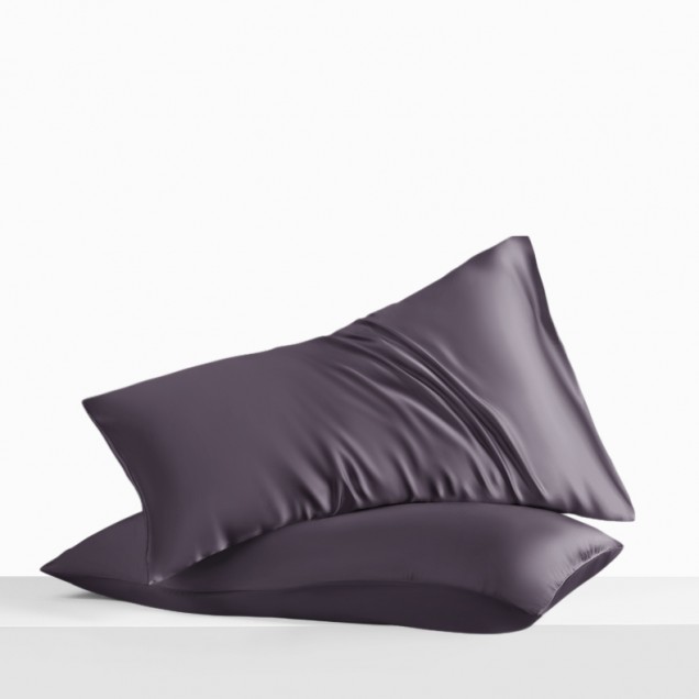 Cheap Slate Gray Envelope 22 Momme Mulberry Silk Pillowcase