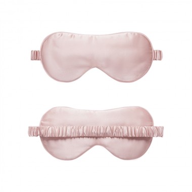 Cheap Suede Rose Silk Eye Mask