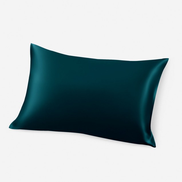 Cheap Teal Envelope 22 Momme Mulberry Silk Pillowcase