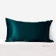 Cheap Teal 22 Momme Mulberry Silk Pillowcase with Hidden Zipper