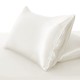 Cheap Two Piece Silk Gift Set Ivory Pillowcase & Eye Mask