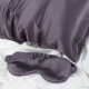 Cheap Two Piece Silk Gift Set Slate Gray Pillowcase & Eye Mask