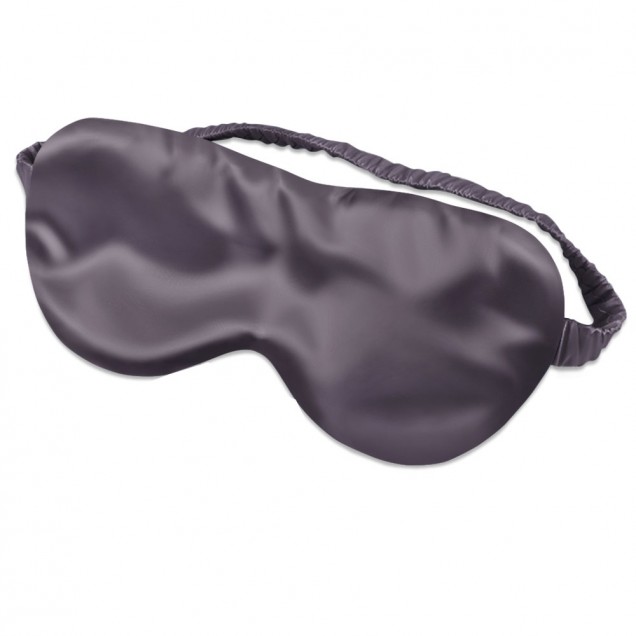 Cheap Two Piece Silk Gift Set Slate Gray Pillowcase & Eye Mask